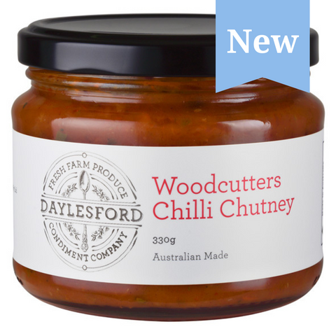 Daylesford Cond. Co Woodcutters Chilli Chutney 330g