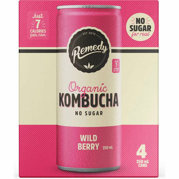 Wild Berry Kombucha (4x250mL)