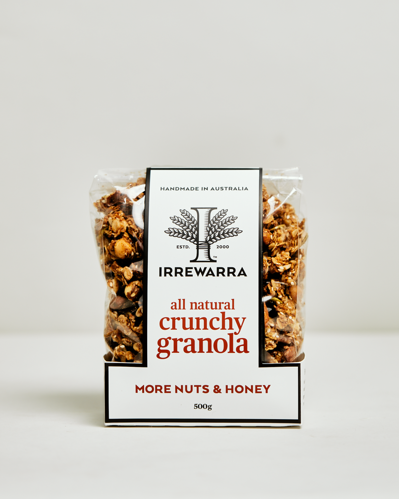 Irrewarra - More Nuts & Honey Granola 500g