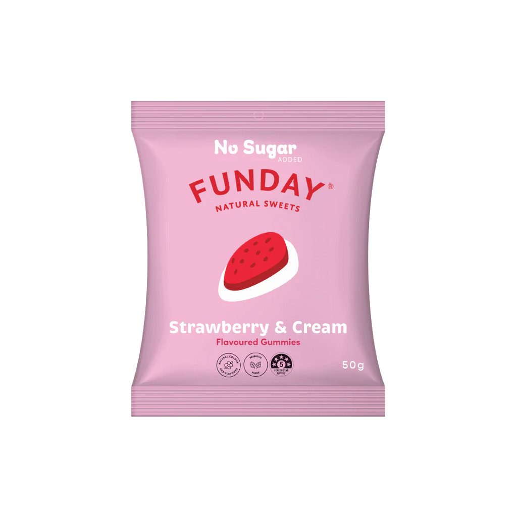 Funday - Strawberry & Cream 50g
