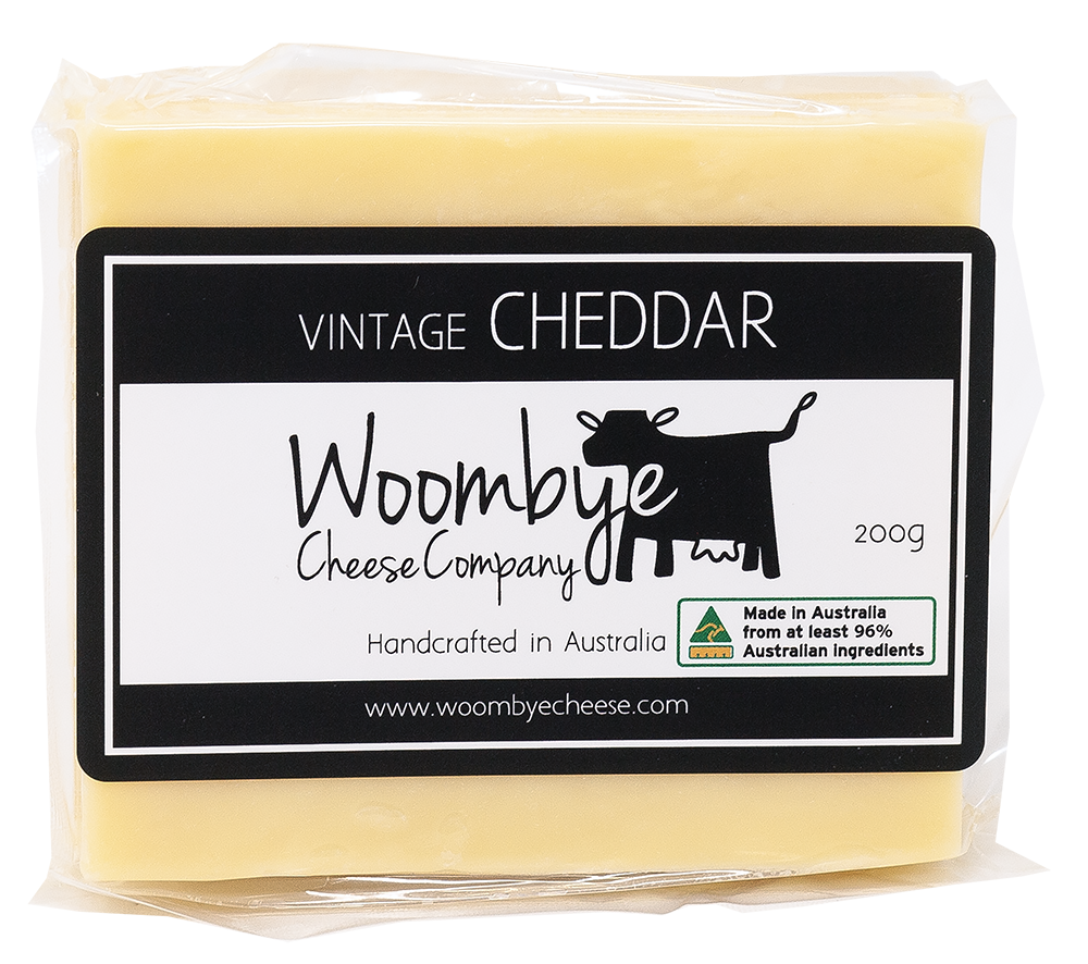 Woombye Vintage Cheddar 200g