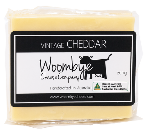 Woombye Vintage Cheddar 200g